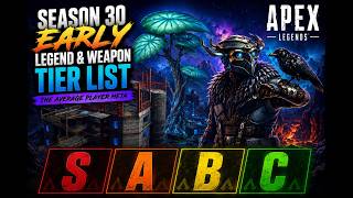 Apex Season 30 Update, Legend & Weapon Tier Lists (Average Player Meta)