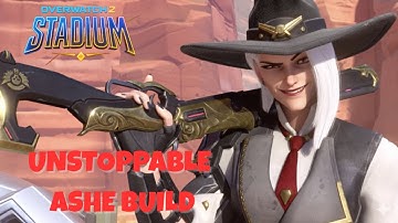This Ashe Build Still DOMINATES – Overwatch 2 Stadium!