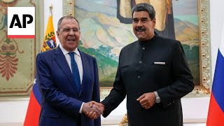 Russian FM visits Caracas, reaffirms support of Venezuela President Nicolás Maduro