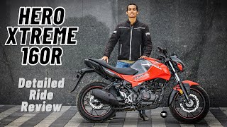 21 Hero Xtreme 160r Price Specs Detailed Ride Review Youtube