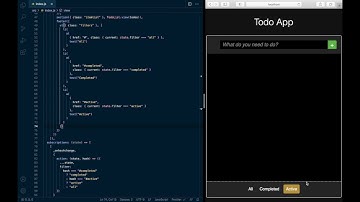 Hyperapp - TodoMVC: Routing
