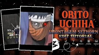 How To Make Trending MONTAGEM SETHRON Edit In Capcut | OBITO UCHIHA EDIT | Capcut Edits Tutorial 