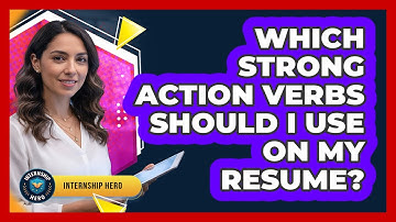 Which Strong Action Verbs Should I Use On My Resume?