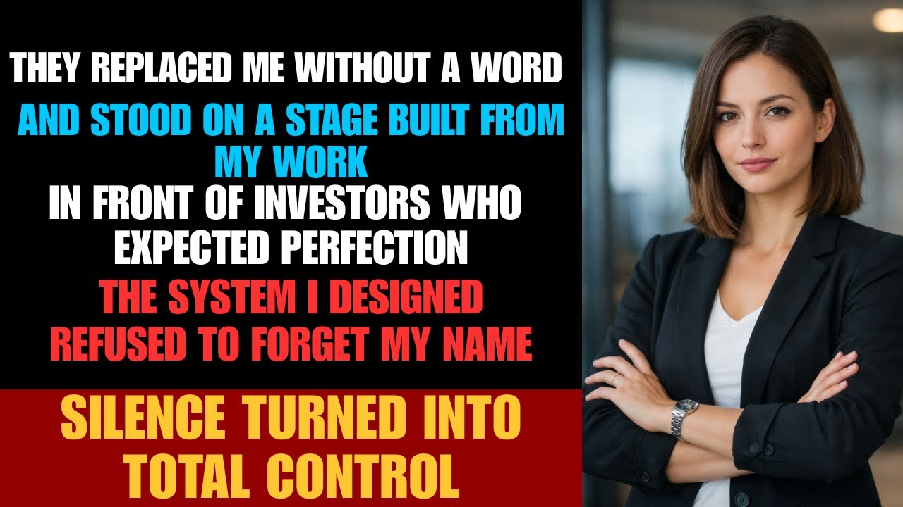 I Stayed Silent When They Replaced Me — That Was Their Biggest Mistake