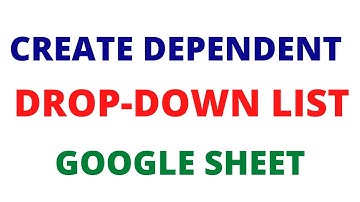 How to Create Drop-Down List in Google Sheet using Apps Script | Dynamic Drop-down list google form