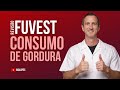 FUVEST 2025   A figura a seguir representa os níveis médios de consumo de gordura saturada na dieta