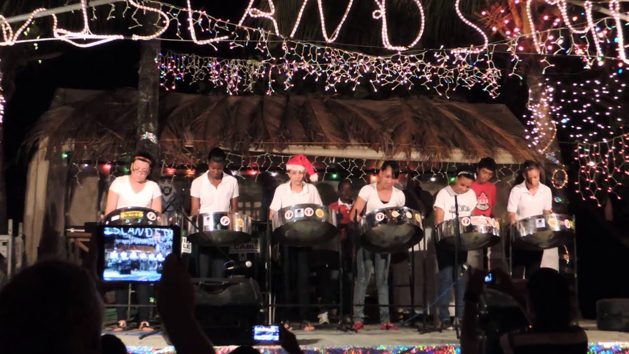 jingle bells steelpan bequia kids on pan YouTube