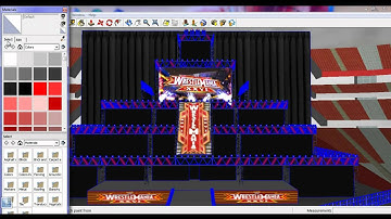 K9Animation Tutorial #4:How To Green Screen A Stage In Google Sketchup