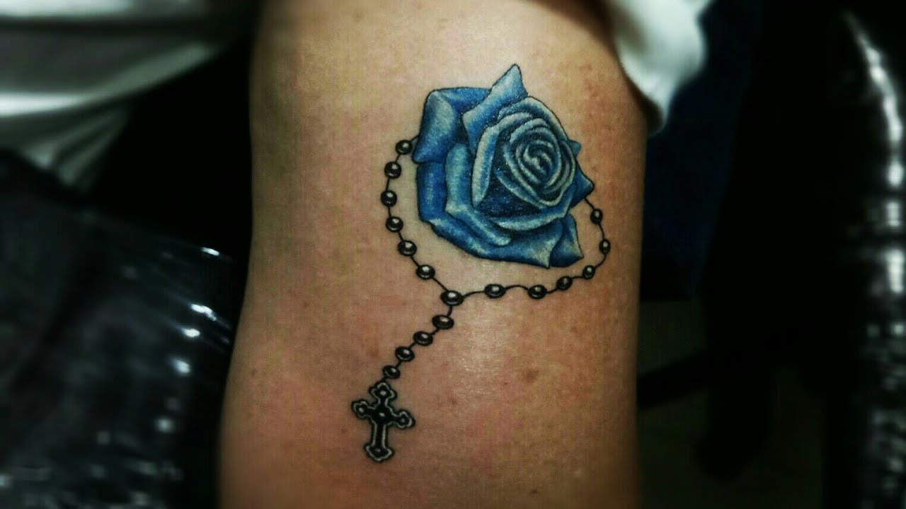 Kat Von D on Twitter rosesrosary tattoo I did tonite  httptcoWTqFRwWk13  Twitter