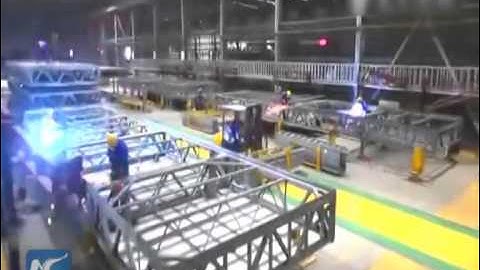 57-story skyscraper built in 19 days in C. China