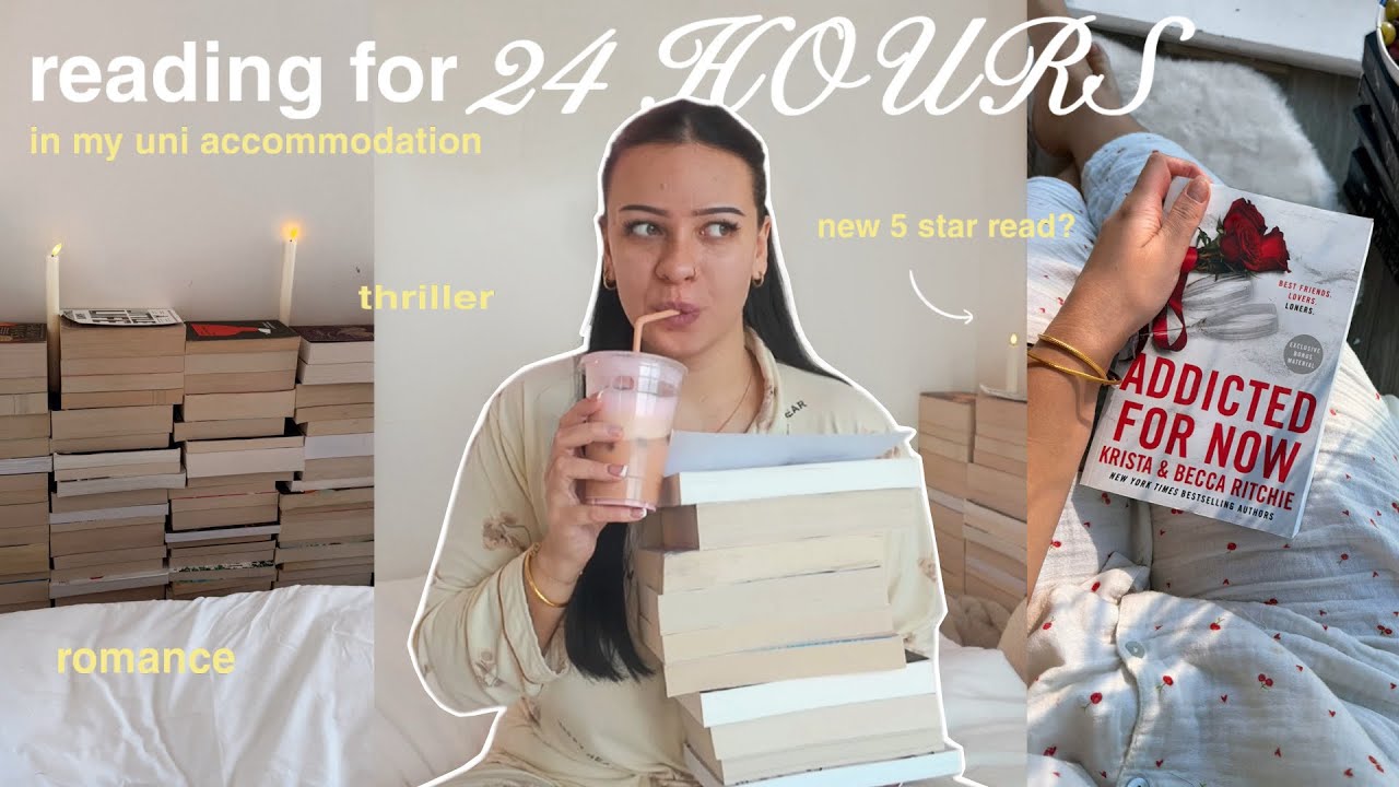 reading for 24 HOURS ⏰ | spoiler free reading vlog - YouTube