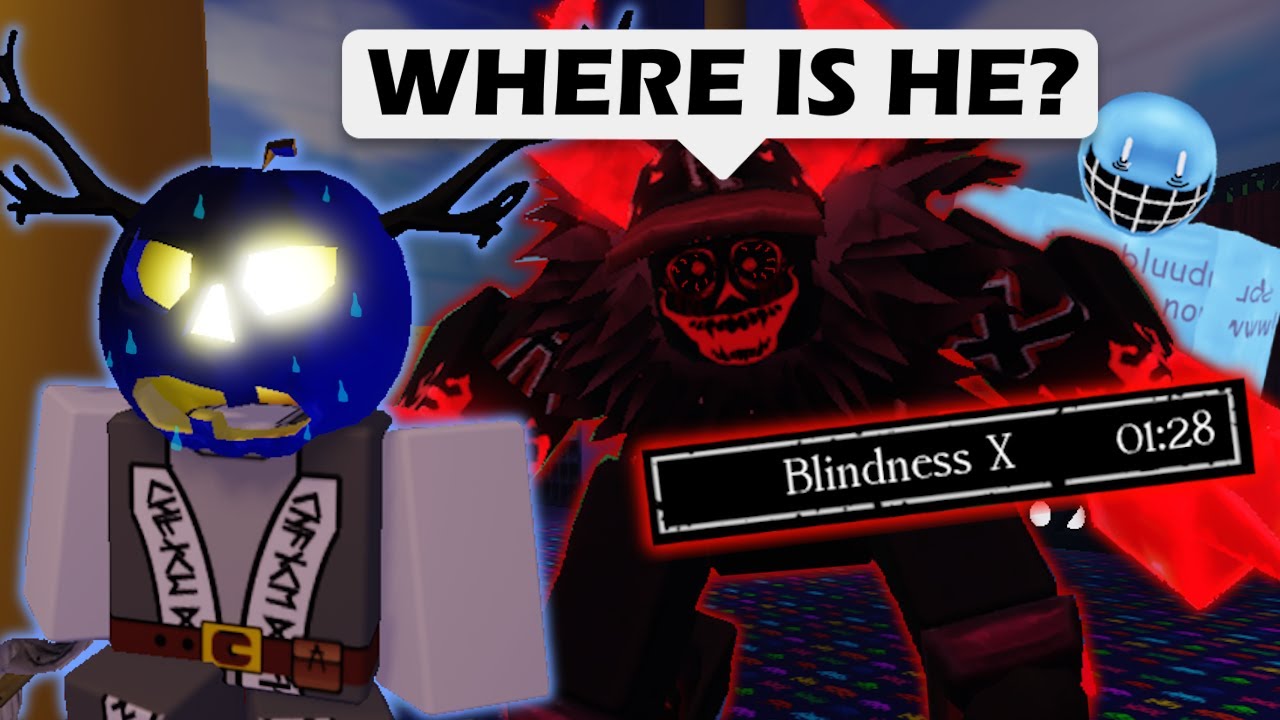 8 BLIND Killers Vs 1 Survivor... (Forsaken Roblox)