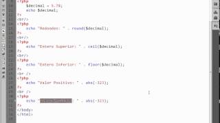 Decimales en PHP