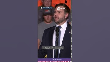 JD Vance on Kamala Harris campaign comparing Trump