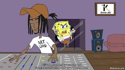 Part Three!!! GunBob pull up at the studio “Lyrical clash” (Animation)