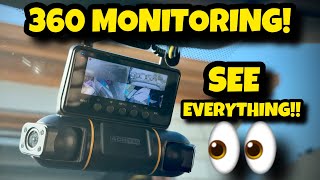 Lamtto Dc21 Dash Cam - 4 Channel And Night Vision Unboxing, Install, Review. 360 Monitoring