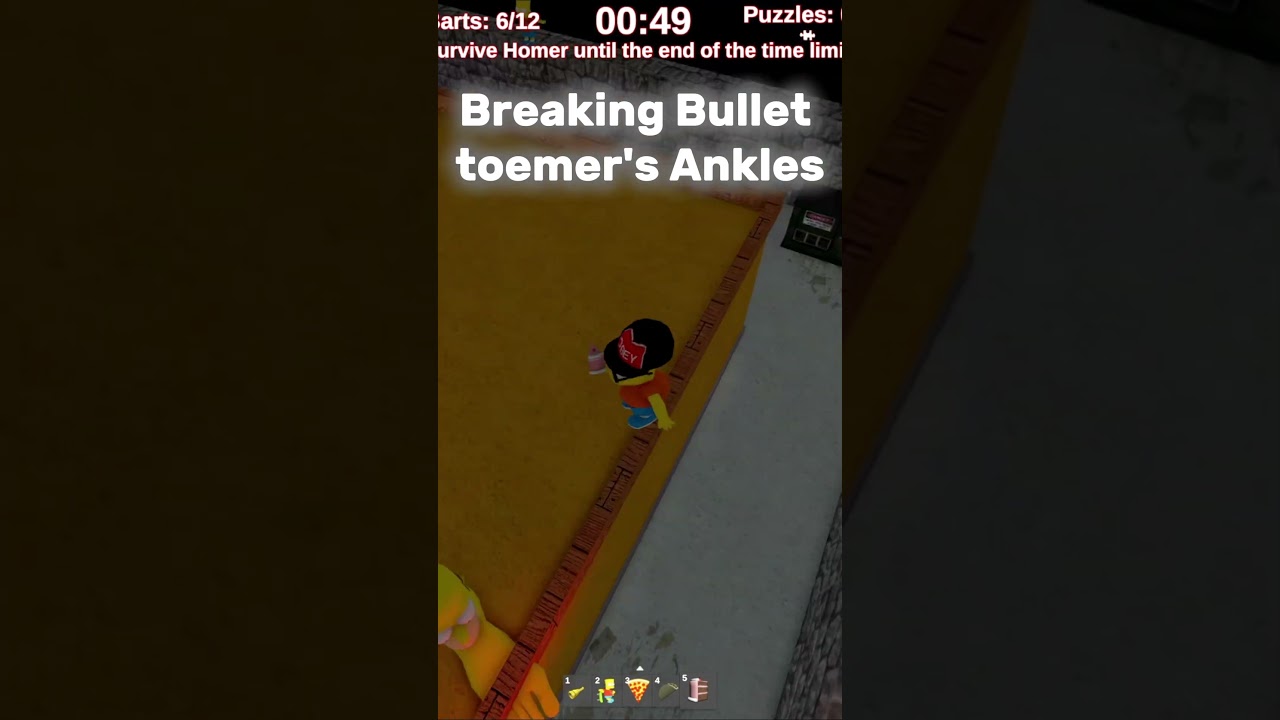 Toemer Gets His Ankles Taken 