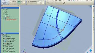 Reverse Engineering: 12 Chair Base Rapid Form XOR (Geomagic Design X)