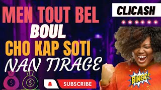 MEN TOUT BEL BOUL KAP SOTI NAN TIRAGE ASWE A