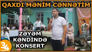 Qaxda Zəyəm kəndində konsert