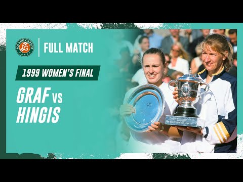Graf vs Hingis 1999 Women's final Full Match | Roland-Garros