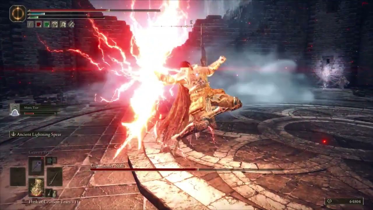 COMMANDER NIALL VS BOLT OF GRANSAX | ELDEN RING BOSS FIGHT