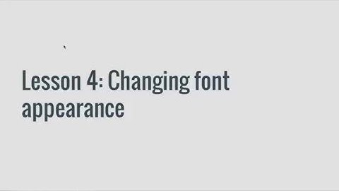 Twine Tutorial 04 Changing Font Appearance