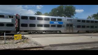 Metra Milwaukee District West Train #2217 At Mont Clare On (07/02/2026)