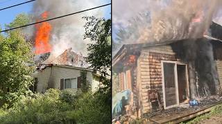 Fire tears through St. Albans home that used to be marijuana cultivation site