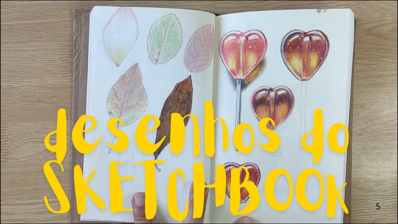Desenhos de Sketchbook