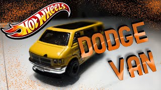 Dodge Van Grx21 Расспаковка Машинки Хот Вилс