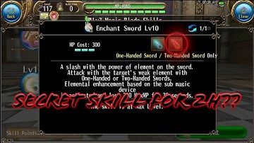 The Secret of Enchant Sword Skill from Magic Blade Skill Tree! It