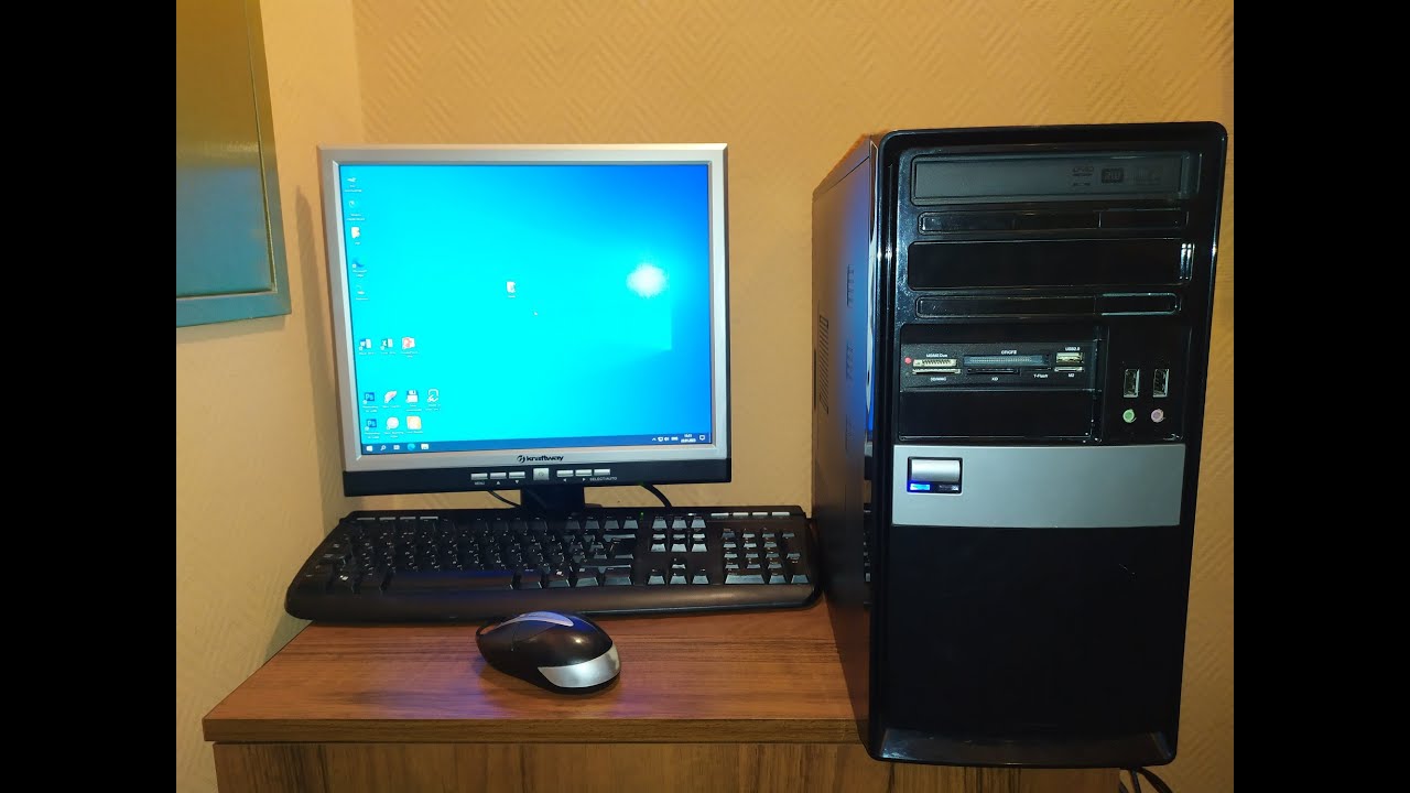 Phenom 9150e/4Gb DDR2/GeForce 9500 256Mb GDDR3/320Gb HDD - YouTube