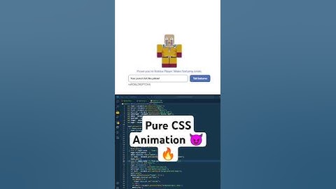 Make Roblox Saitama Smile CAPTCHA CSS Animation