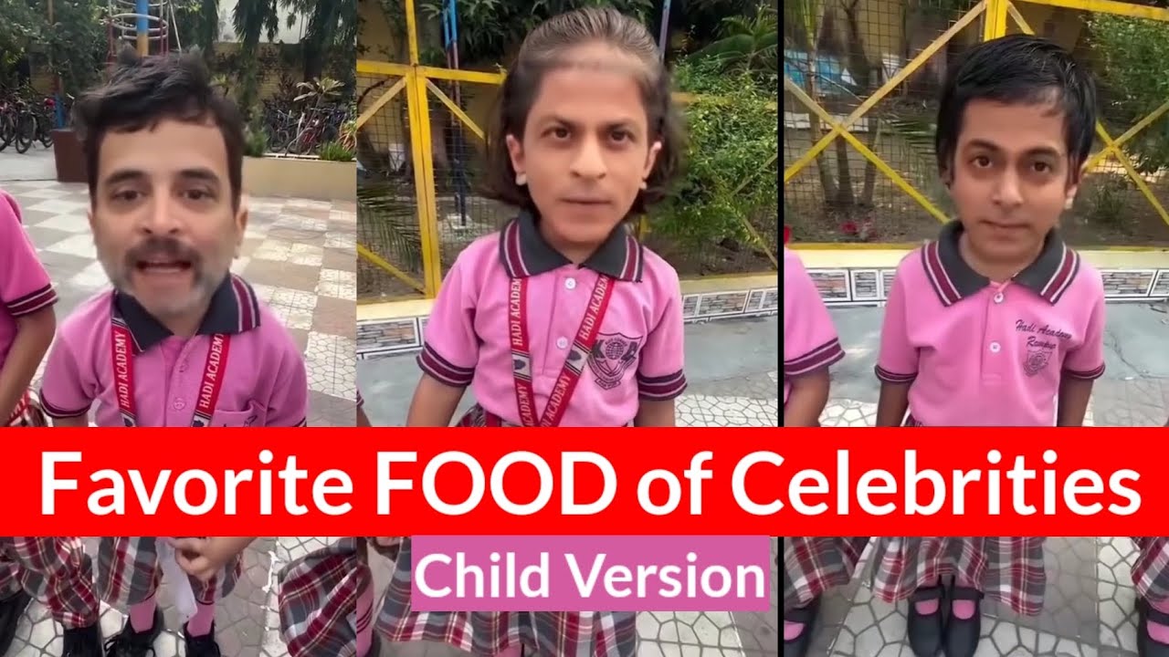 Favorite Food of Indian Celebrities when they were in School | Wait for Rahul Gandhi | Funny Video