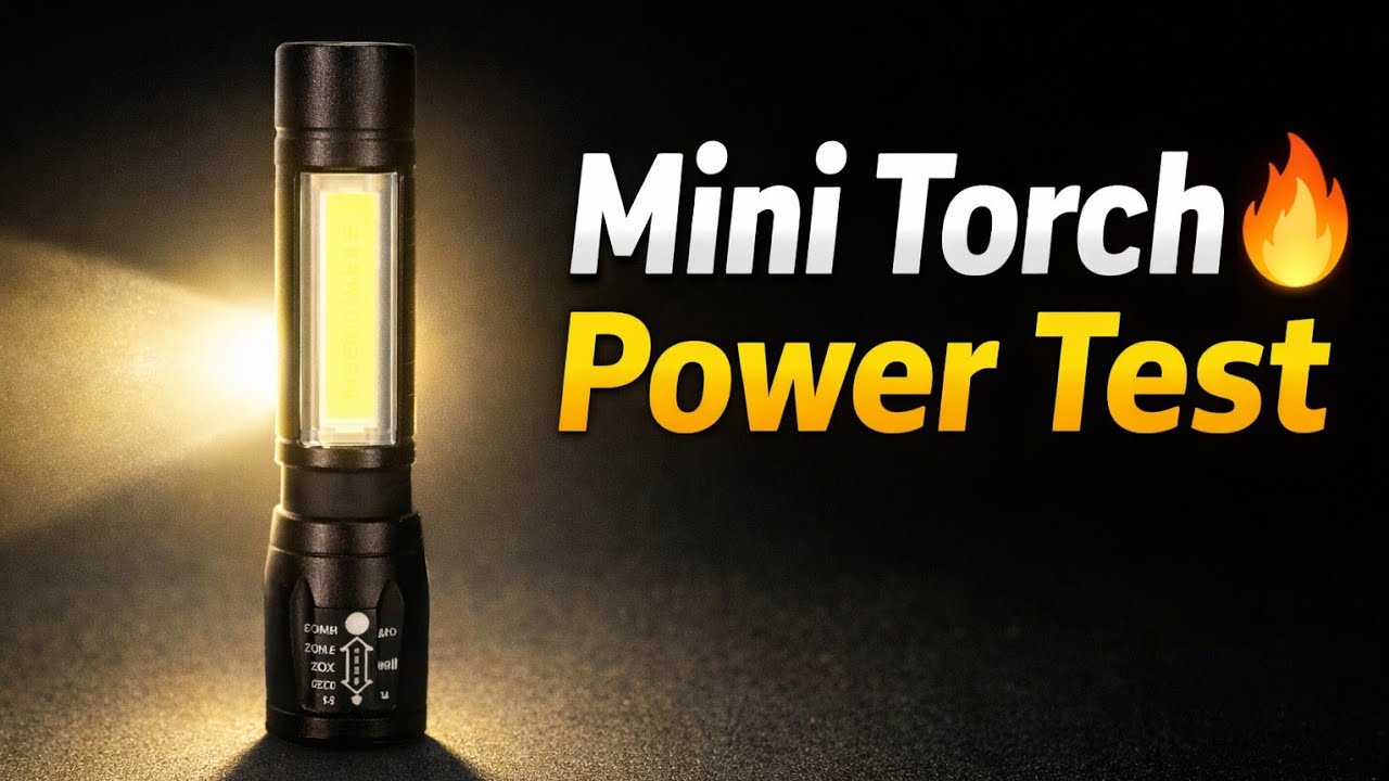 Миниатюрный перезаряжаемый фонарь CARE 4 🔦 | COB-светильник для работы | Обзор для использования ...
