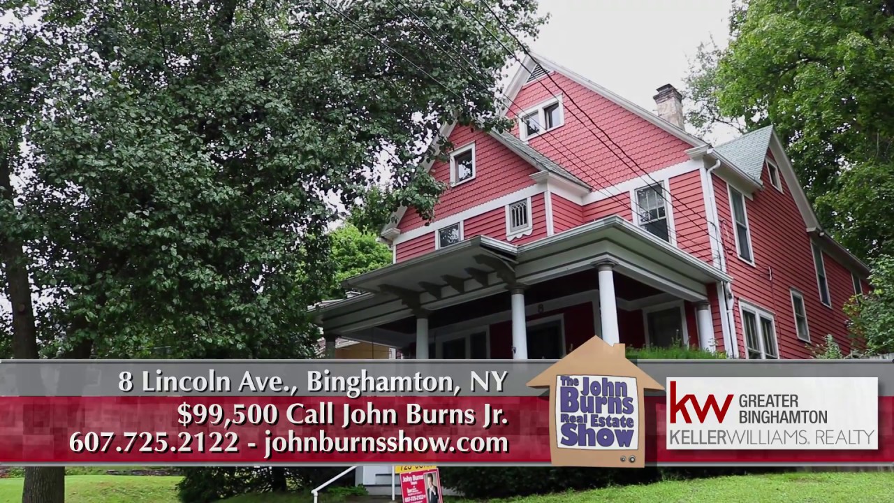 8 Lincoln Ave., Binghamton, NY The John Burns Real Estate Show YouTube