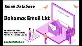 Bahamas Email List | Bahamas Consumer Email Database for Targeted Marketing – B2C Database