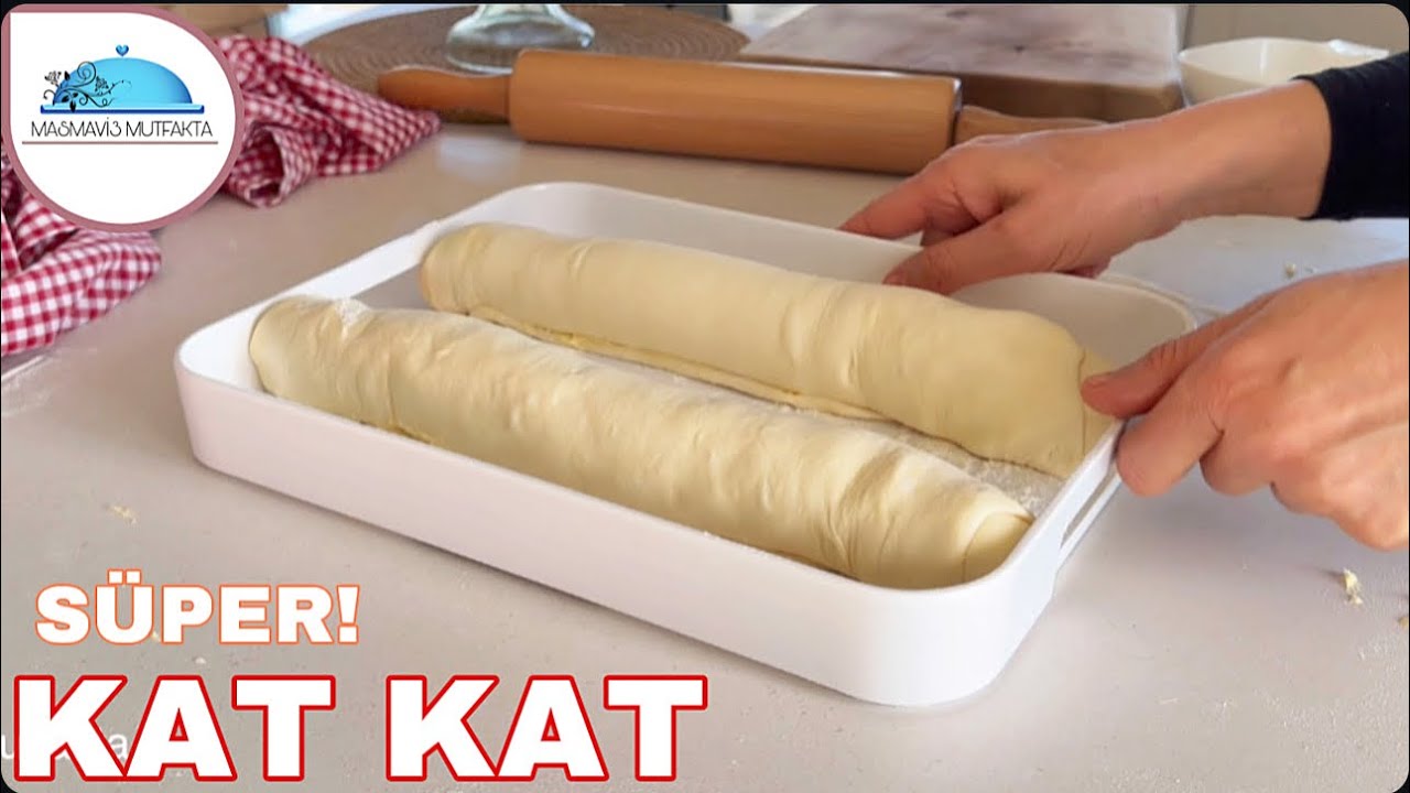 BU ŞEKİLDE KOLAYCA KAT KAT KURUVASAN POĞAÇA YAPIN💢YİYENLER HAYRAN KALSIN*Nr 643