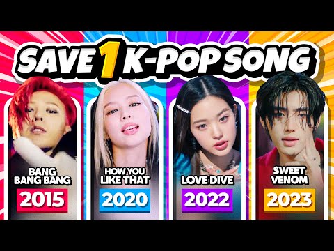 SAVE 1 KPOP SONG OF EACH YEAR (2010-2024) 🔊🎵 ANSWER - KPOP QUIZ 🎮