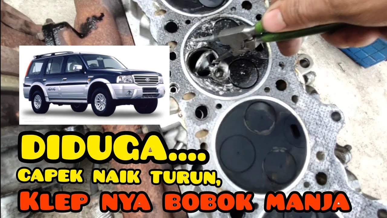 Bongkar mesin Ford Everest TDi 2.5 - Overhaul engine Ford Everest