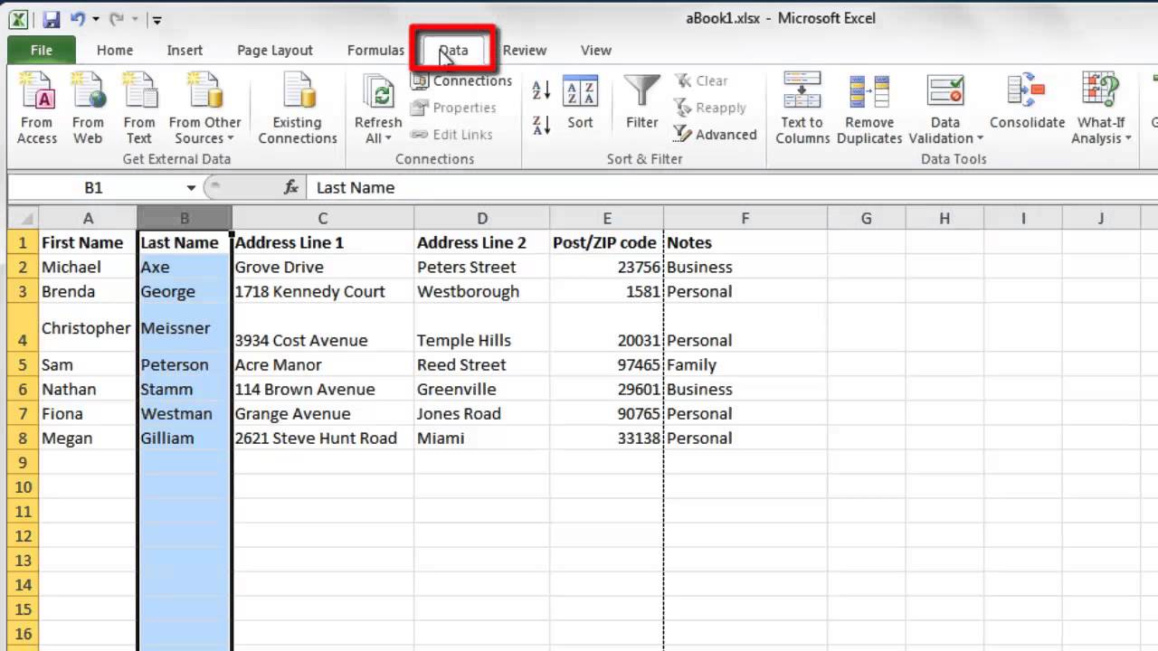 how-to-sort-excel-2010-by-alphabetical-order-youtube