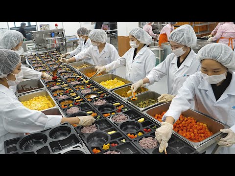Produce 2000 Lunch Boxes A Day! A Factory That Produces Warm-eaten Lunch Boxes