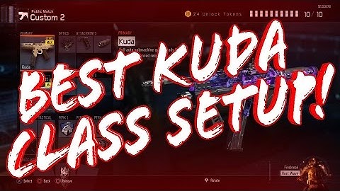 "BEST KUDA CLASS SETUP!" - Call Of Duty Black Ops 3