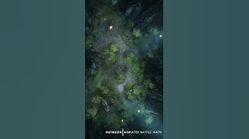 D&D | Fey Forest Part 4 Grid | Animated Battle Maps