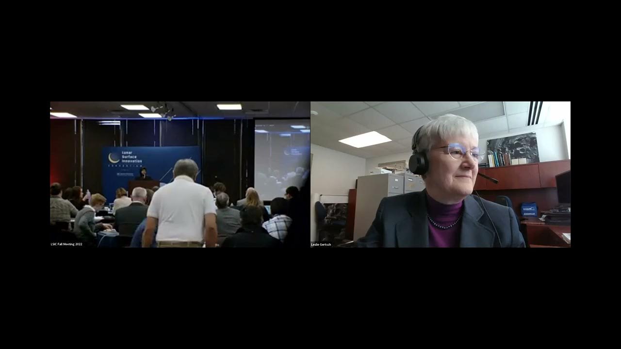 LSIC 2022 Fall Meeting Terrestrial & Lunar Construction Intro YouTube