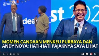 Viral !! Purbaya dan Andy F Noya Saling Sindir Soal Pajak, Menkeu: Hati-Hati, Pajaknya Saya Lihatin!