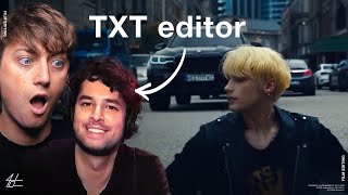 Reacting to TXT ‘Chasing That Feeling’ WITH THE ACTUAL EDITOR