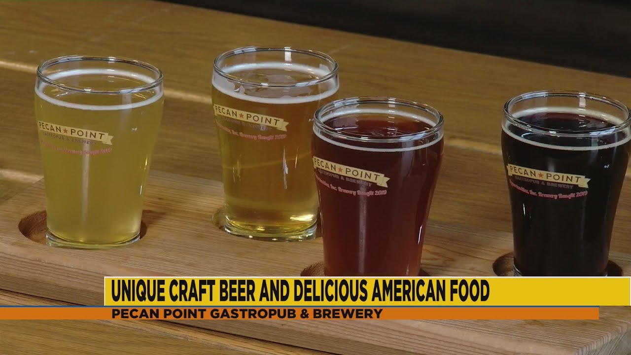 Unique Craft Beer at Pecan Point Gastropub & Brewery
