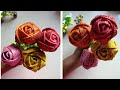 Paper Craft Ideas Paper Flower//Rose flower 🌹 DIY